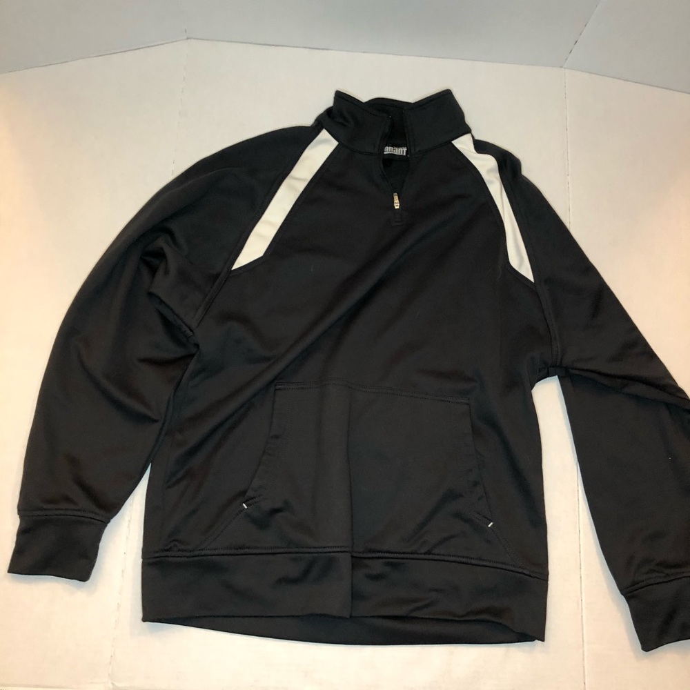 Gray quarter zip pullover size medium